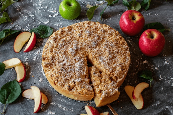 Veganer Apfelkuchen